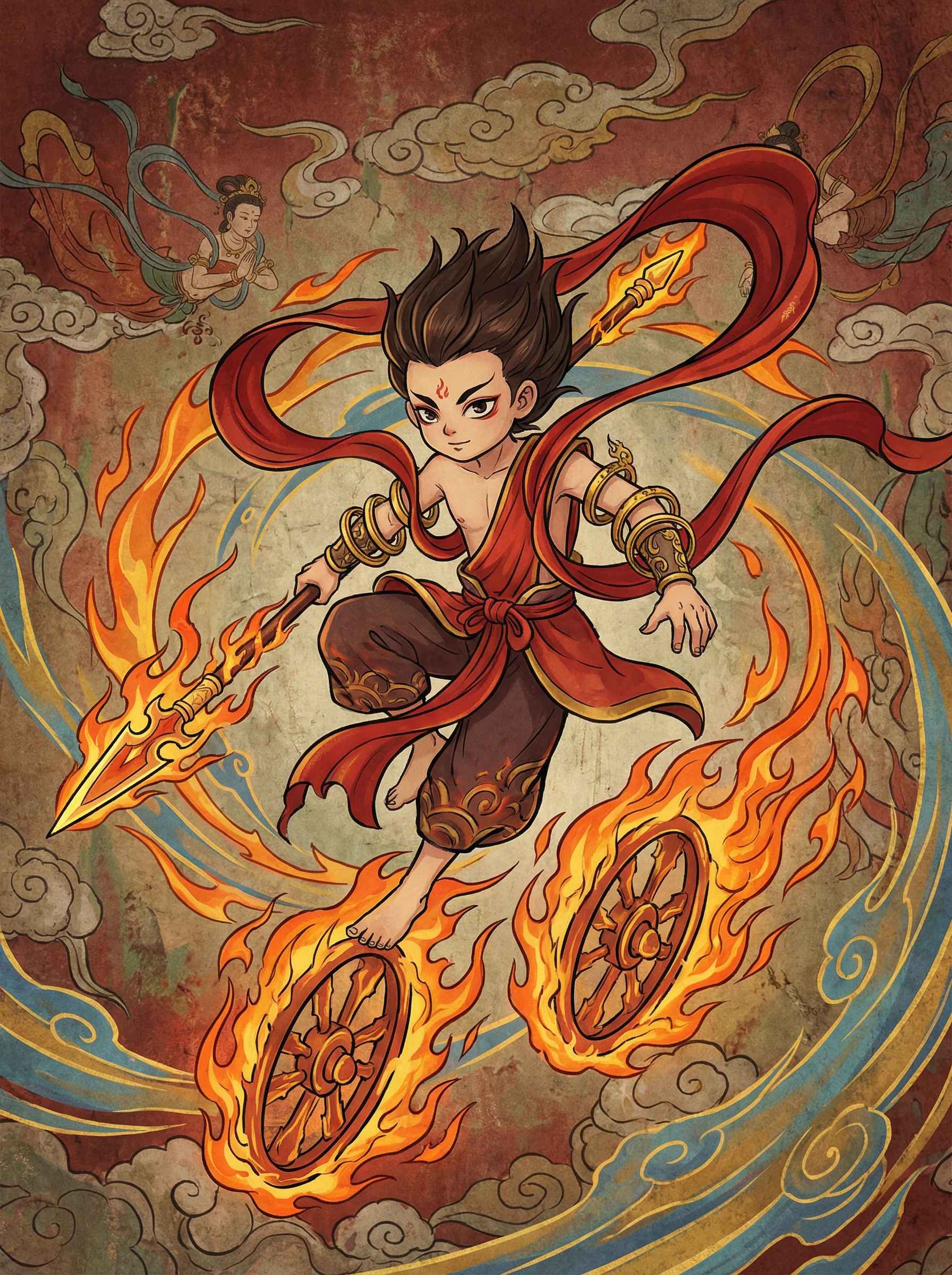 哪吒 - 转生成为史莱姆的这档事第二季 封神榜阐教动漫角色